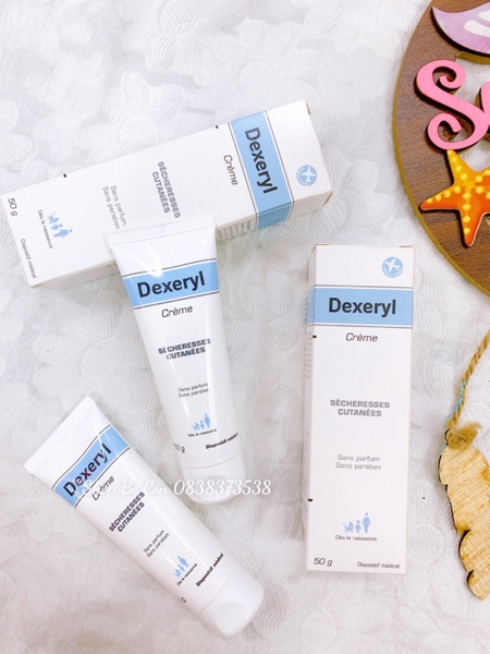 Kem dưỡng da đặc trị nẻ, chàm Dexeryl Pháp 50g