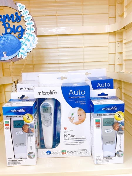 NHIỆT KẾ ĐIỆN TỬ HỒNG NGOẠI ĐO TRÁN MICROLIFE NC200