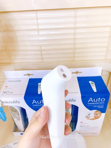 NHIỆT KẾ ĐIỆN TỬ HỒNG NGOẠI ĐO TRÁN MICROLIFE NC200