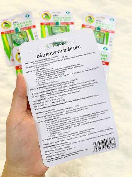 Dầu khuynh diệp OPC