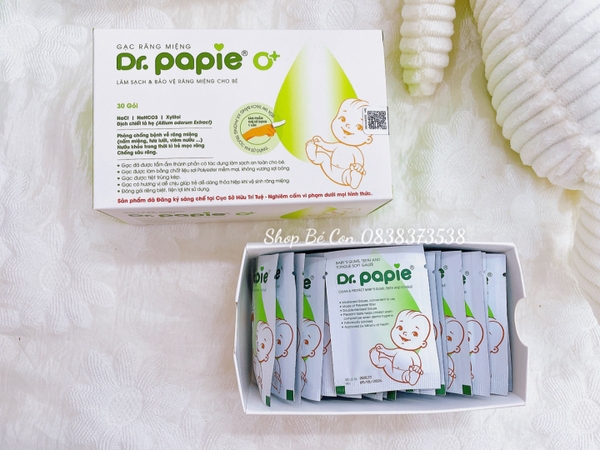 Gạc rơ răng miệng Dr.papie