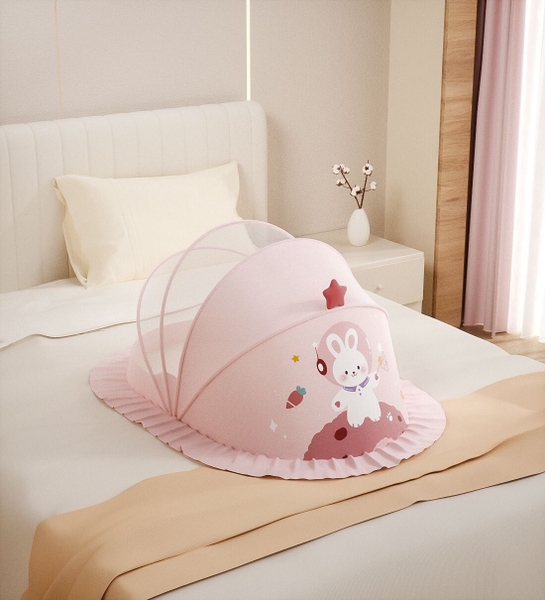 Mùng chụp gấp gọn  tròn