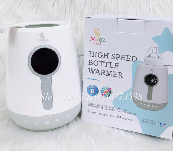 Máy hâm sữa siêu tốc Moaz BéBé MB – 021