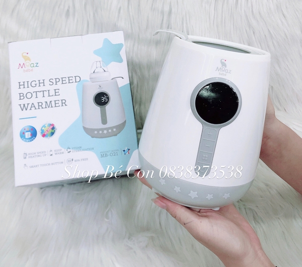 Máy hâm sữa siêu tốc Moaz BéBé MB – 021