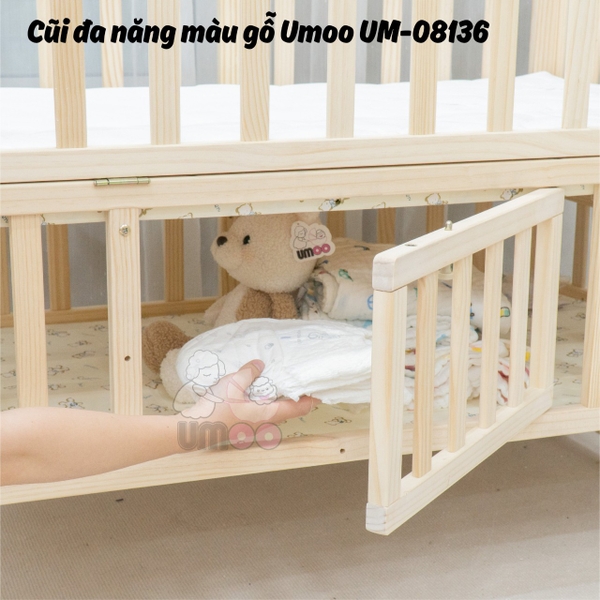 Củi gỗ đa năng trơn Umoo UM 08136