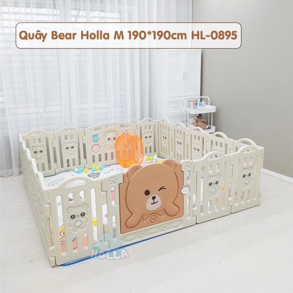 Quây Holla Bear size lớn ( 1m9x1m9)