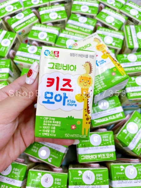 Sữa Greenbia Kids More 150ml - Hộp