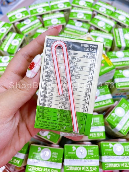 Sữa Greenbia Kids More 150ml - Hộp