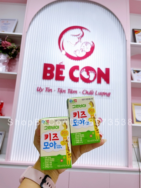 Sữa Greenbia Kids More 150ml - Hộp