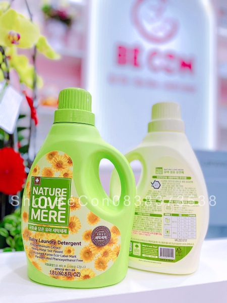 Nước Giặt Nature Love Mere 1.8L