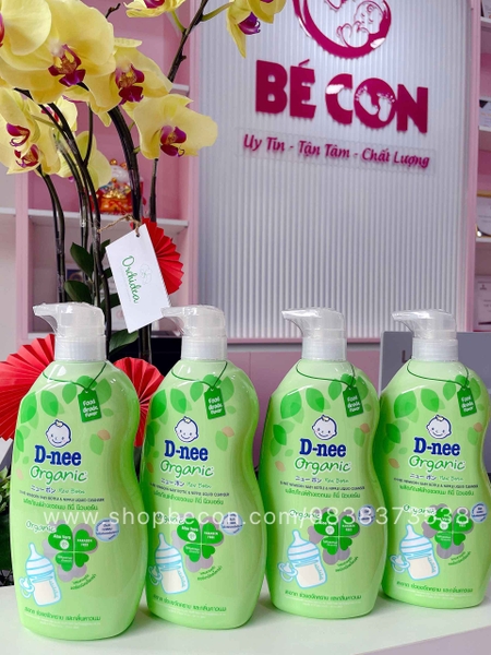 Rửa bình Dnee chai 600ml