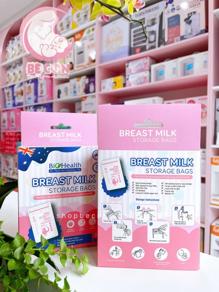 Túi trữ sữa Biohealth Úc