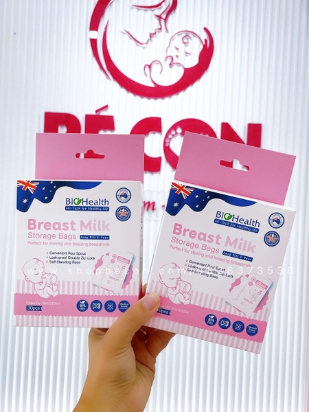 Túi trữ sữa Biohealth 250ml