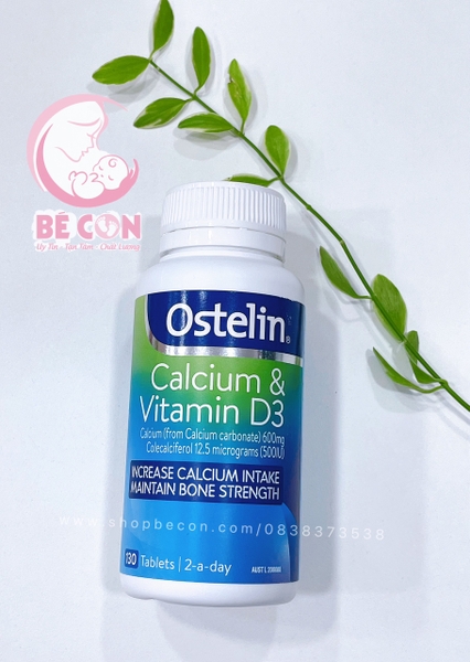 Ostelin Canxi & Vitamin D3 người lớn