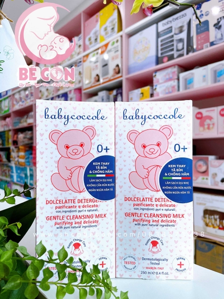 Kem thay tã bỉm và chống hăm cho bé Babycoccole