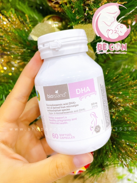 Viên uống DHA cho Bà Bầu Bio Island For Pregnancy