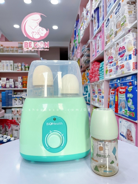 Máy hâm sữa BioHealth 2 bình