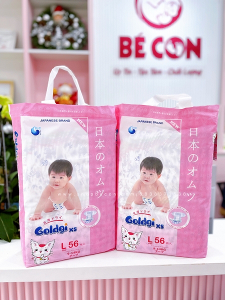 Bỉm dán Goldgi X5