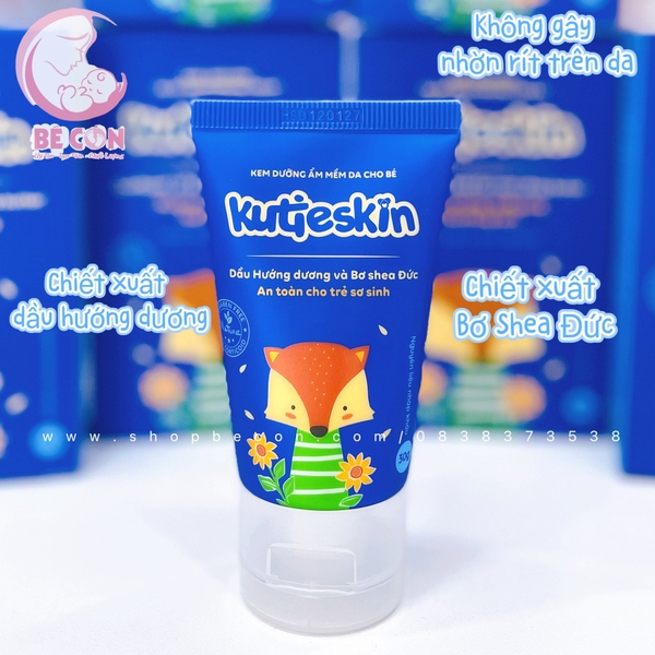 Kem Dưỡng Ẩm Mềm Da Cho Bé Kutieskin 30g