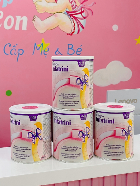 Sữa bột Nutricia Infatrini Đức-400g (từ 0-18 tháng)