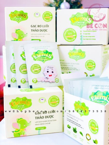 Gạc rơ lưỡi thảo dược Elemis