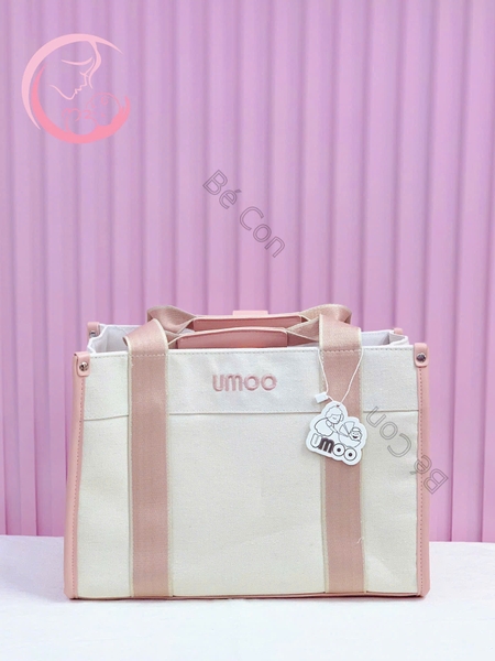 Túi bỉm sữa chia ngăn Umoo