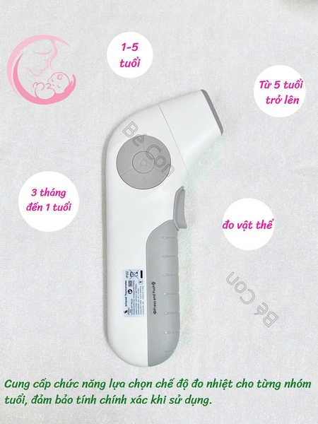 Nhiệt kế hồng ngoại Moaz BéBé MB – 097