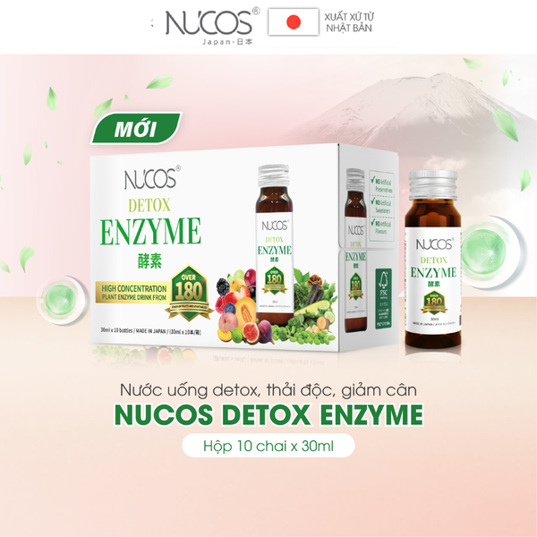 NƯỚC UỐNG DETOX LÊN MEN NUCOS DETOX ENZYME