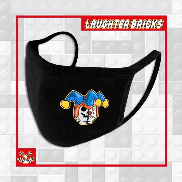 LAUGHTER BRICKS MASK - 3 PIECES