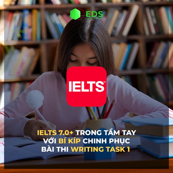 🎯 IELTS 7.0+ VỚI BÍ KÍP WRITING TASK 1 📚📚📚 Công ty Du học và Đào tạo EDS