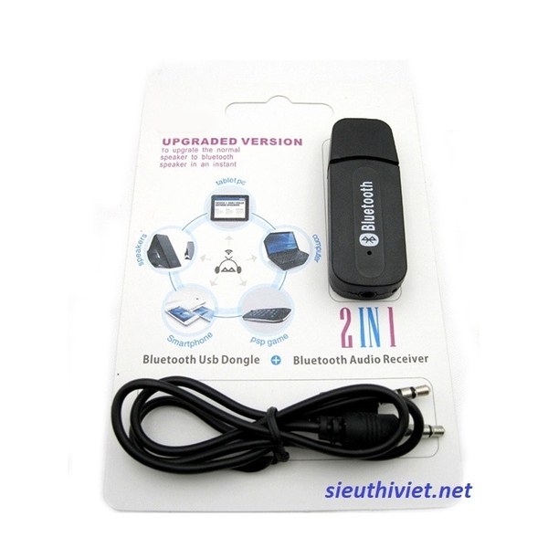 USB Bluetooth Dongle V4.0 2019  Biến Loa Thường Thành Loa Bluetooth 2 in 1