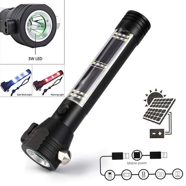 Đèn pin cứu hộ 10 chức năng