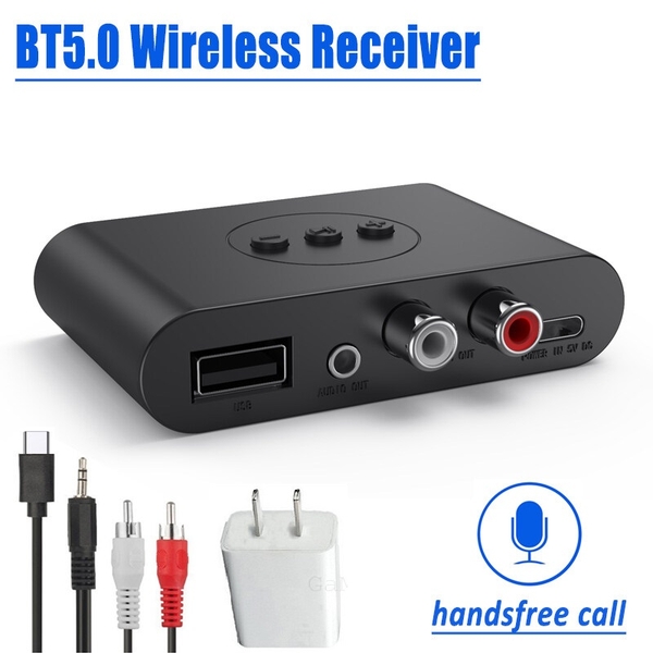 Thiết Bị Thu Bluetooth Tích Hợp NFC Cho Loa Và Amply Hỗ Trợ Cổng 3.5mm, AV, USB