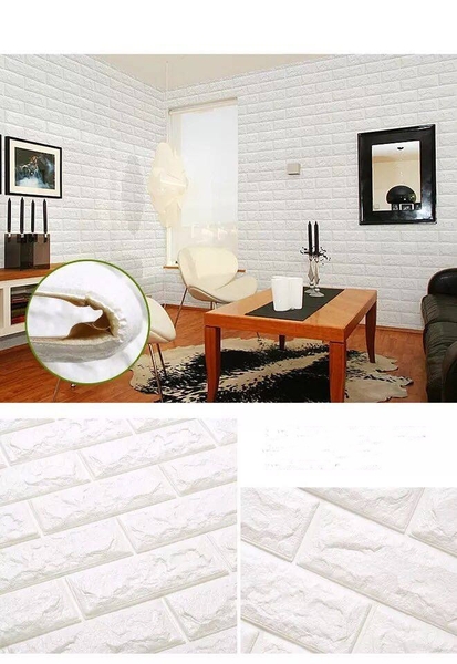 Xốp đá dán tường giả gạch Hàn Quốc