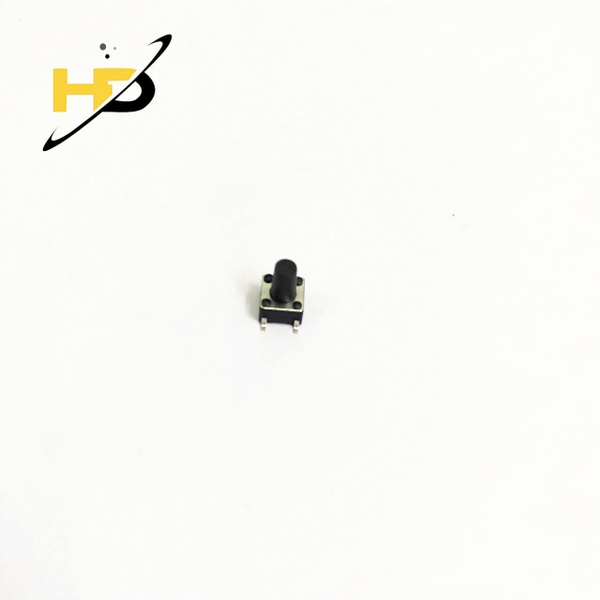 Nút Nhấn Chân Dán SMD Kích Thước 6x6x9mm Màu Đen