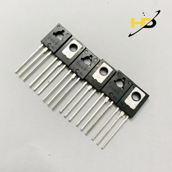 Sò Transistor Công Suất D669 1.5A 160V Chân Cắm