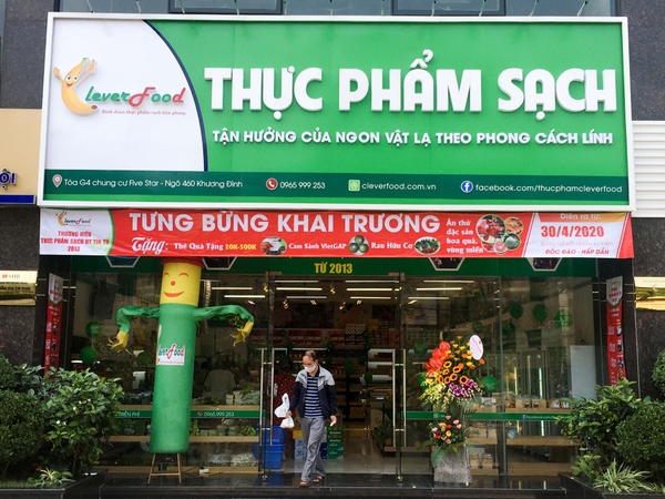 Cửa hàng thực phẩm sạch Clever Food