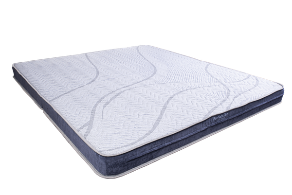 Đệm Bông Ép Hanvico Blue Nano Silver Comfort cao cấp dày 16cm