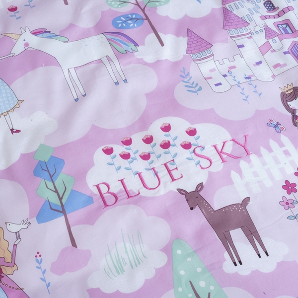 Mẫu Chăn Ga Gối Hanvico Blue Sky DLP192 vải cotton cao cấp (bán lẻ)