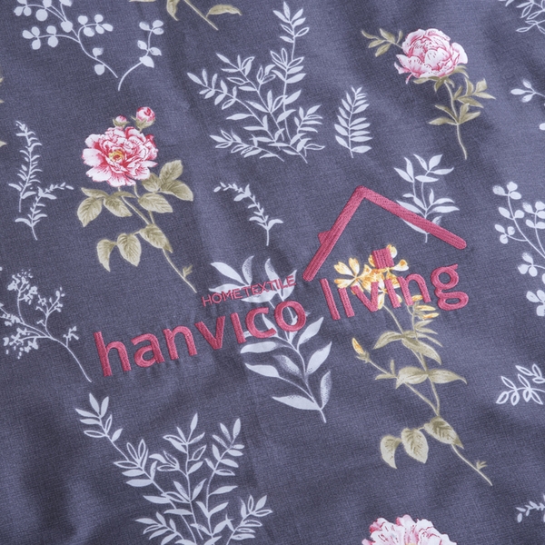 Bộ Chăn Ga Gối Hanvico Living LV20 vải cotton cao cấp