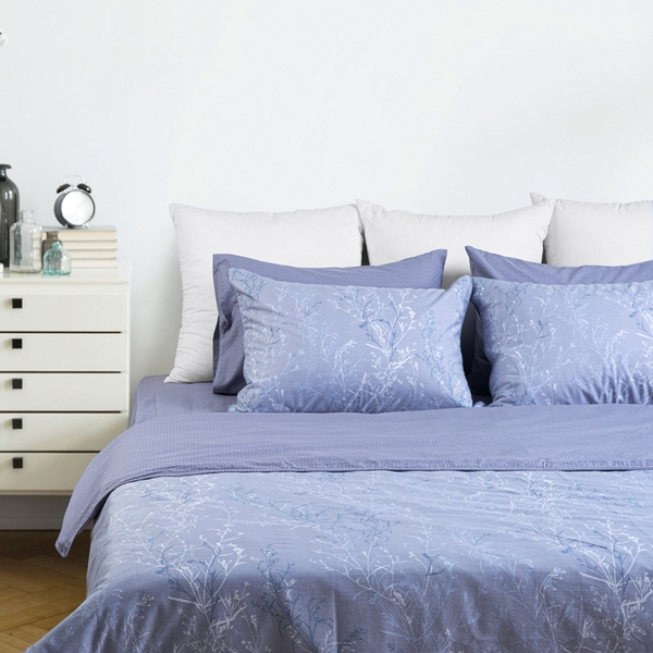 Bộ Chăn Ga Gối Hanvico Living LV38 vải cotton cao cấp