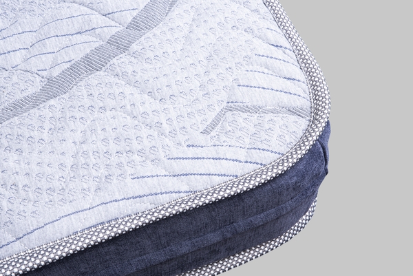 Đệm Bông Ép Hanvico Blue Nano Silver Comfort cao cấp dày 16cm