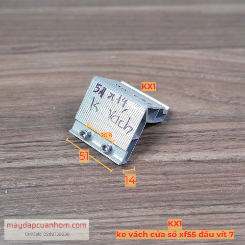 ke-vinh-cuu-2-nut-dau-oc-7mm-kx1-vach-xingfa-55