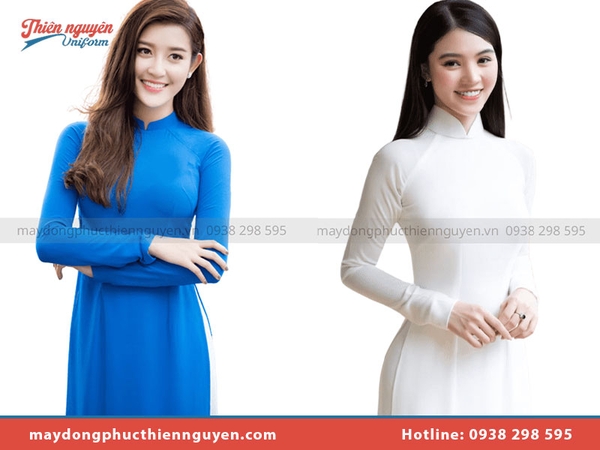 Áo dài đồng phục công sở đẹp