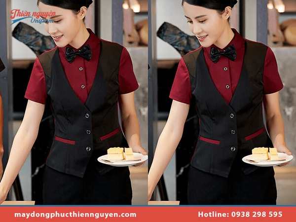 Áo gile đồng phục nhà hàng