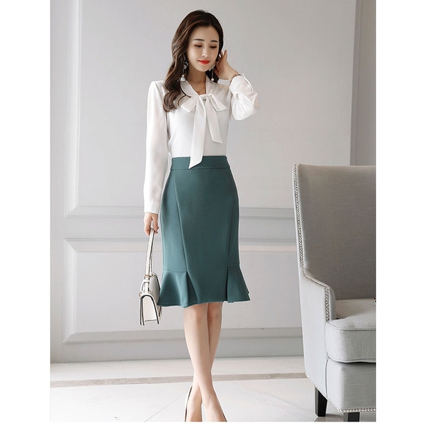 MẪU CHÂN VÁY ĐỒNG PHỤC ĐẸP NHẤT
