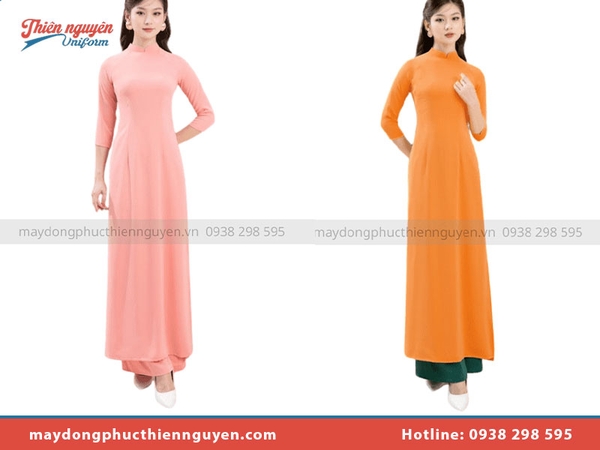 Đồng phục áo dài lễ tân khách sạn