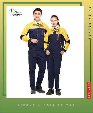 Mẫu Đồng Phục Bảo Hộ Lao Động Cho Công Nhân