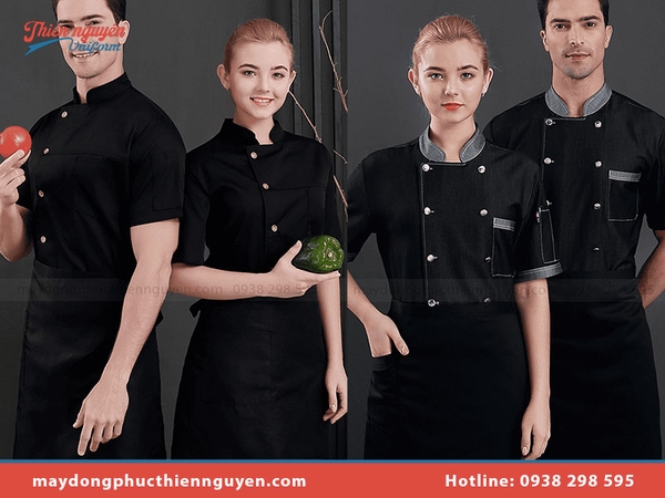Đồng phục đầu bếp đẹp