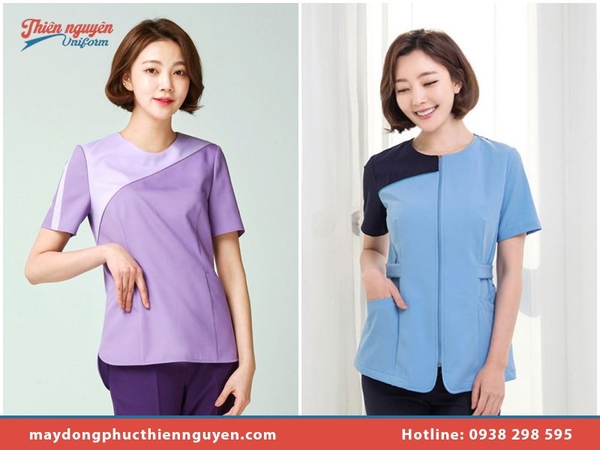 Đồng phục giáo viên mầm non trường quốc tế đẹp & thanh lịch